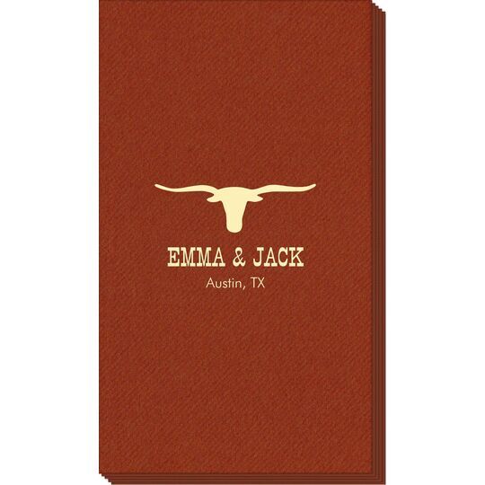 Longhorn Linen Like Guest Towels